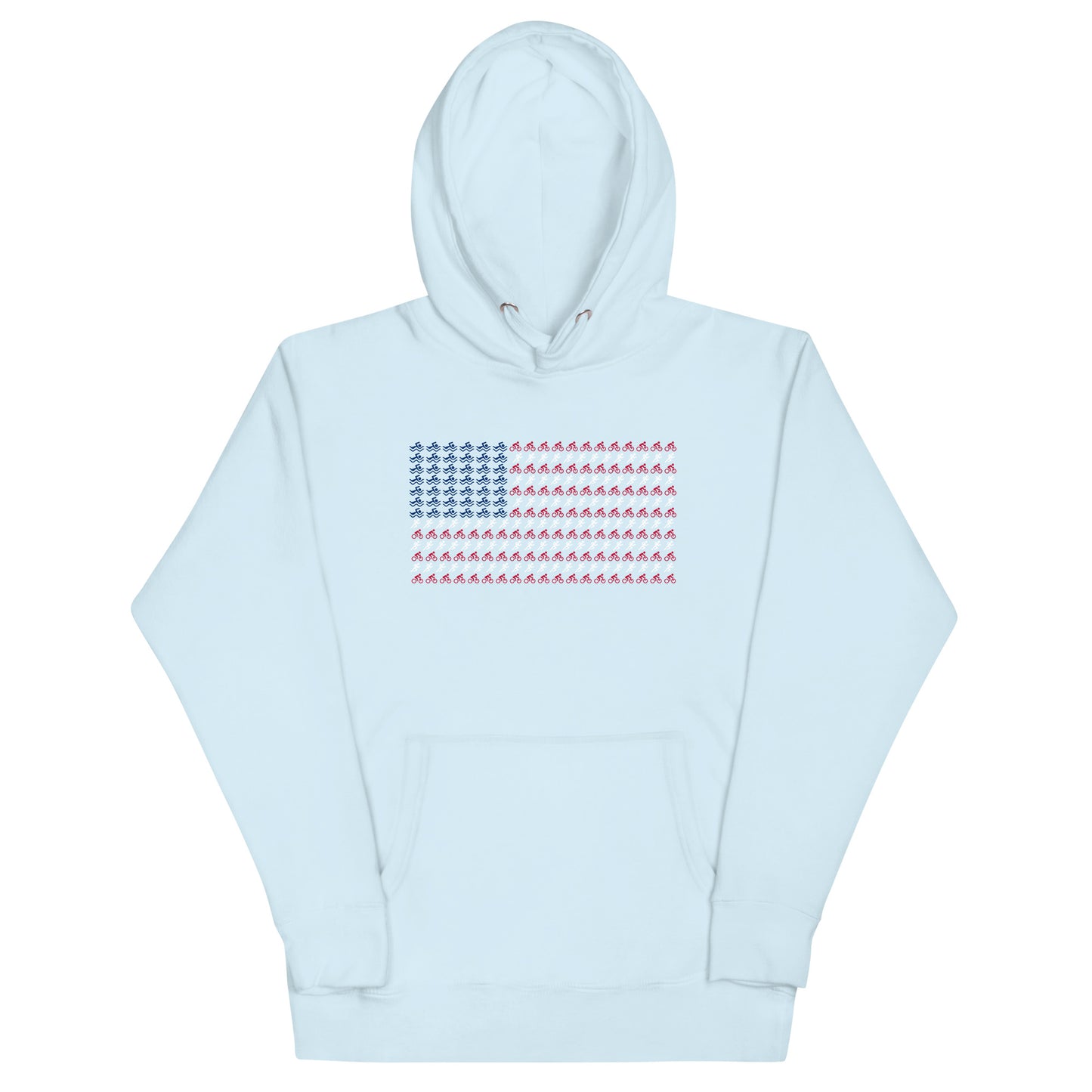 Triathlete Patriot Unisex Hoodie