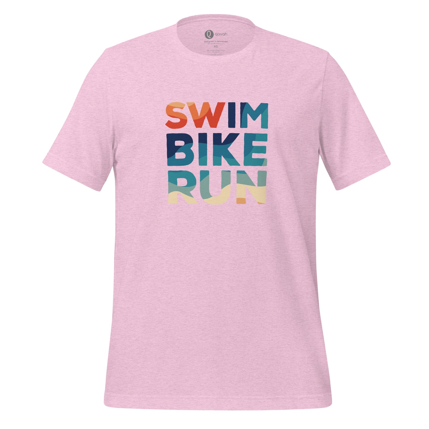 Endless Summer Swim Bike Run Short Sleeve Shirt