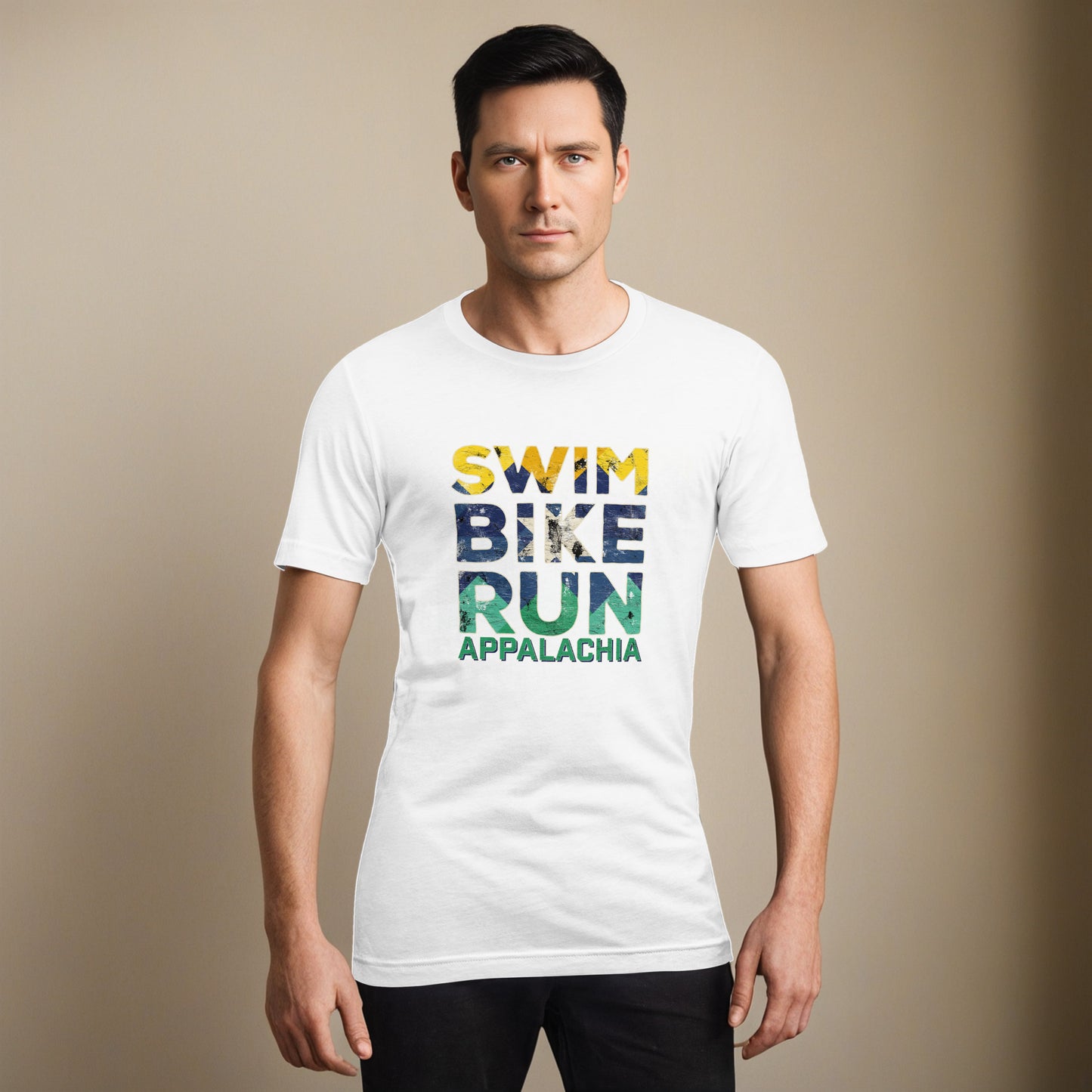 Appalachian Flood Recovery Swim Bike Run Shirt