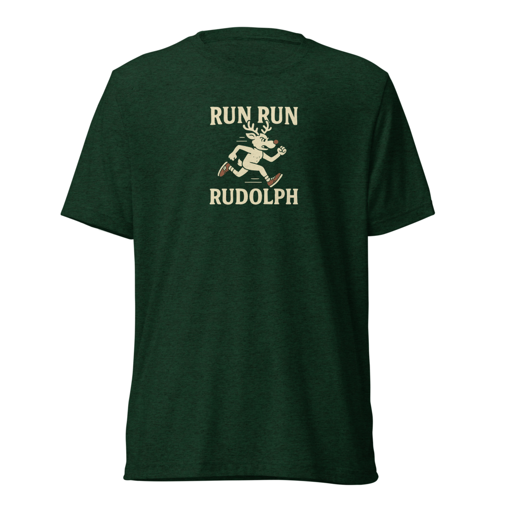 Run Run Rudolph (Effort Edition) Short Sleeve Shirt