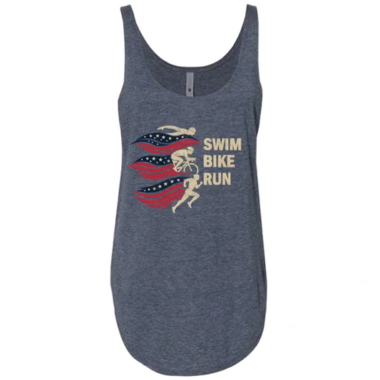 USA 250 Swim Bike Run Women’s Tank