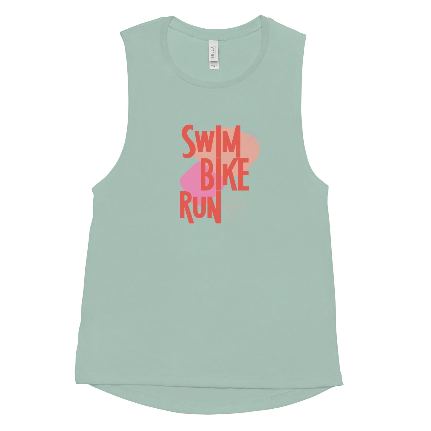 Atomic Ranch Swim Bike Run Women's Muscle Tank