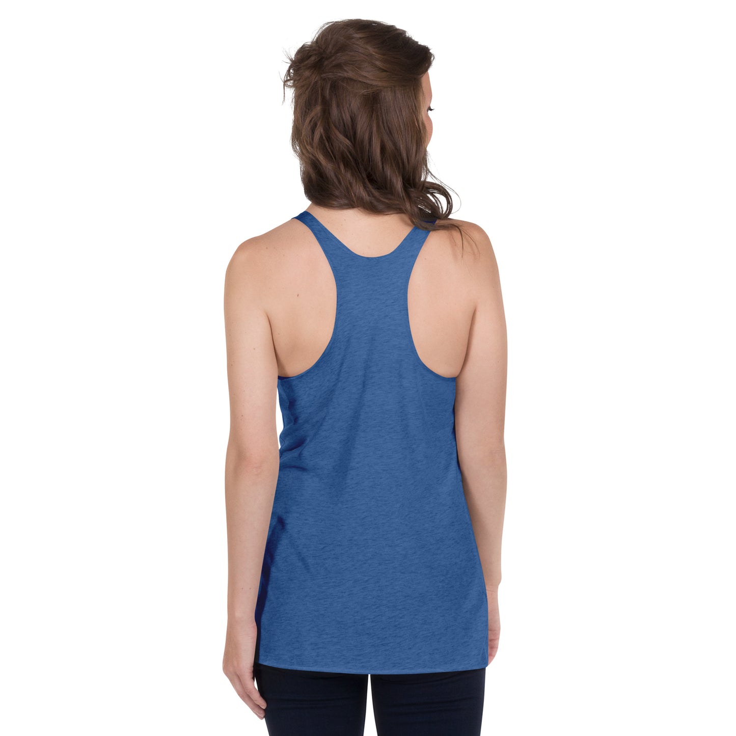 Knoxville Skyline Swim Bike Run Women's Racerback Tank