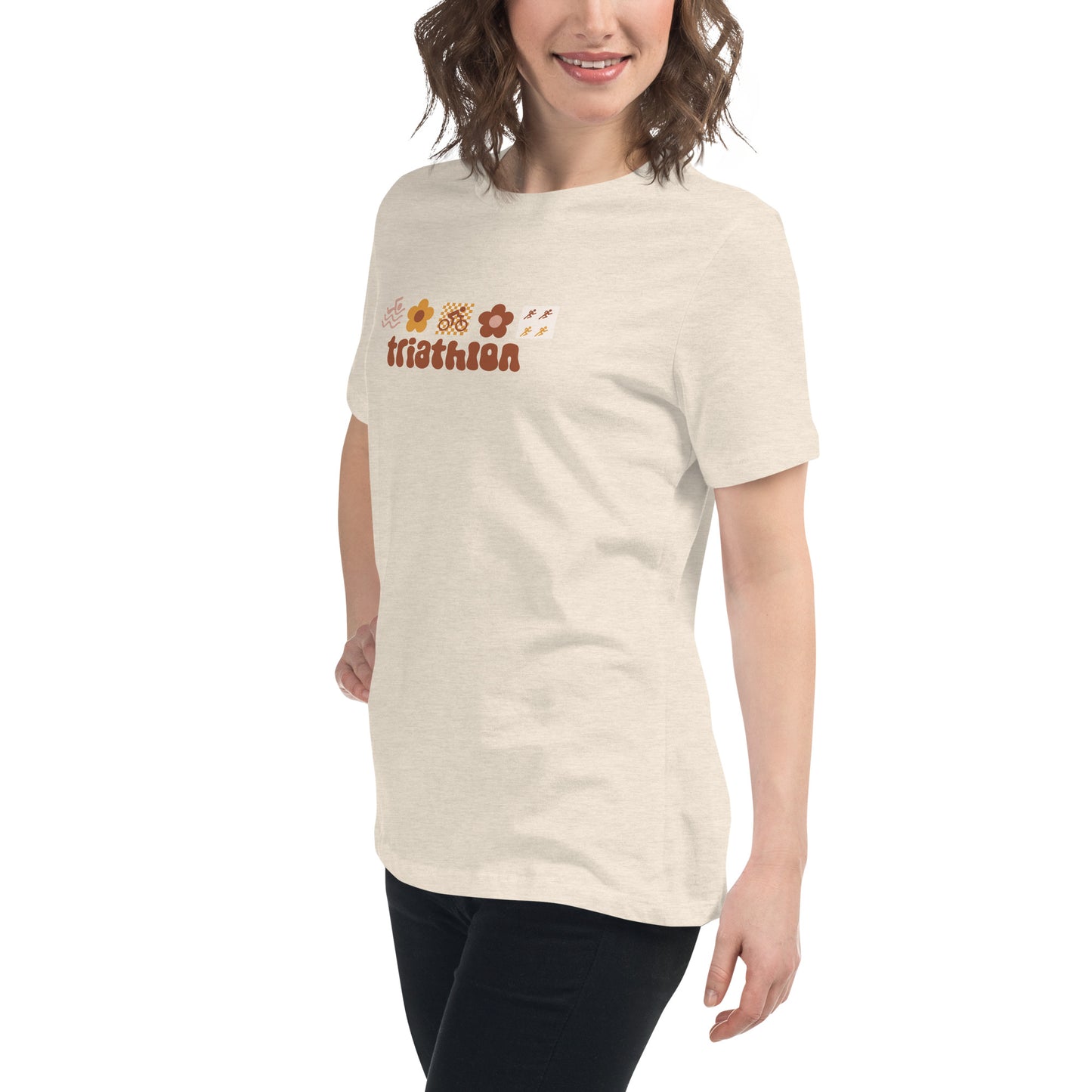 Boho Triathlon Women's Relaxed T-Shirt