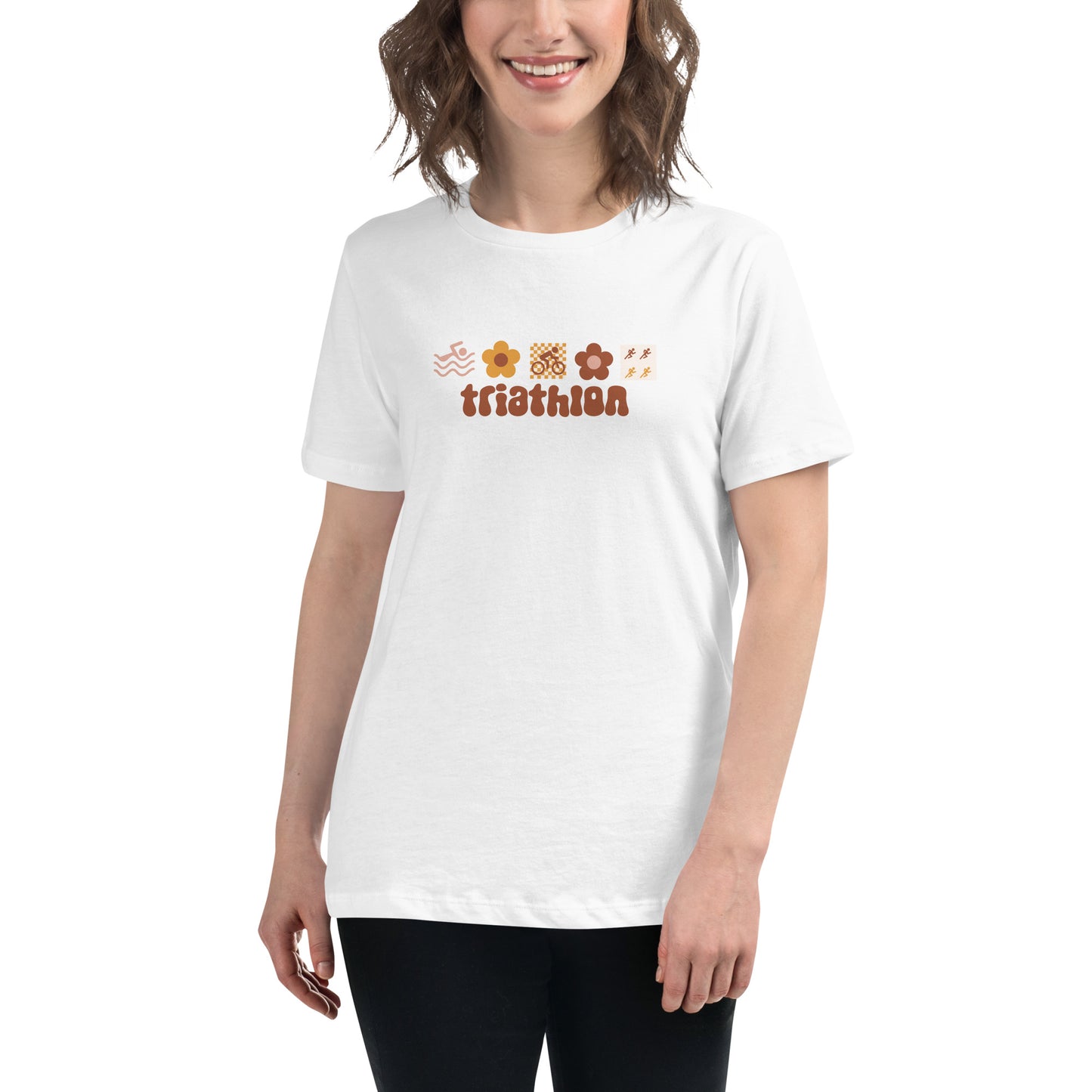 Boho Triathlon Women's Relaxed T-Shirt