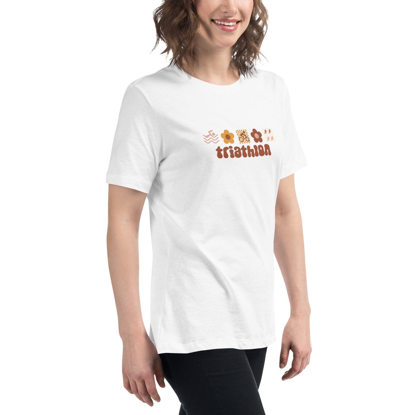 Boho Triathlon Women's Relaxed T-Shirt