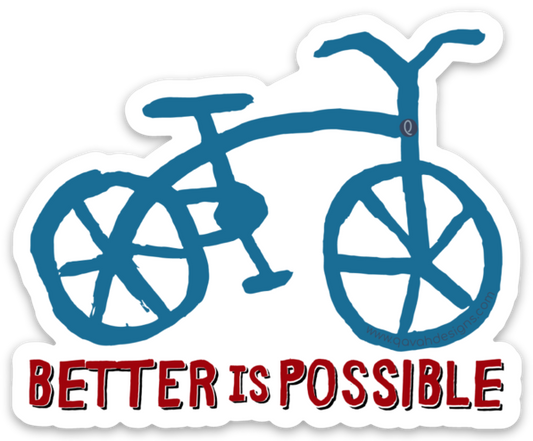 Better is Possible Bike Sticker
