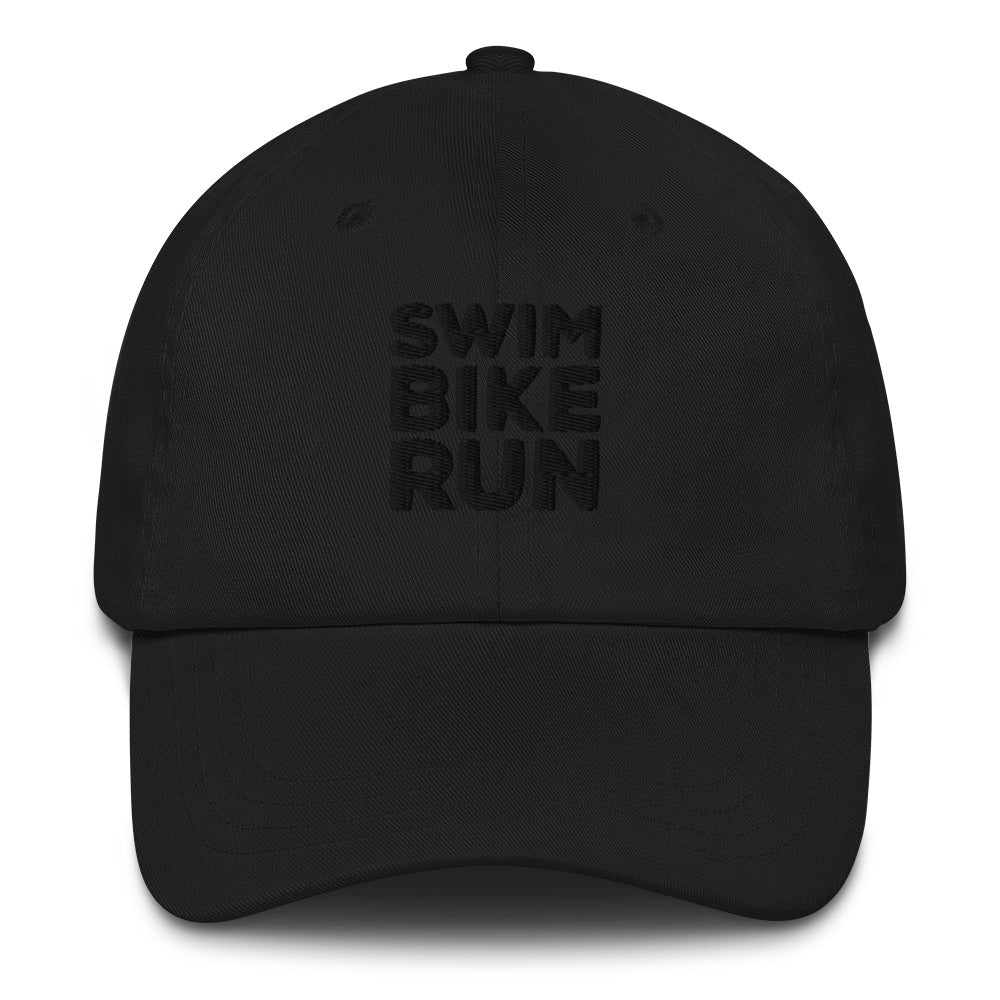Swim Bike Run Dad Hat
