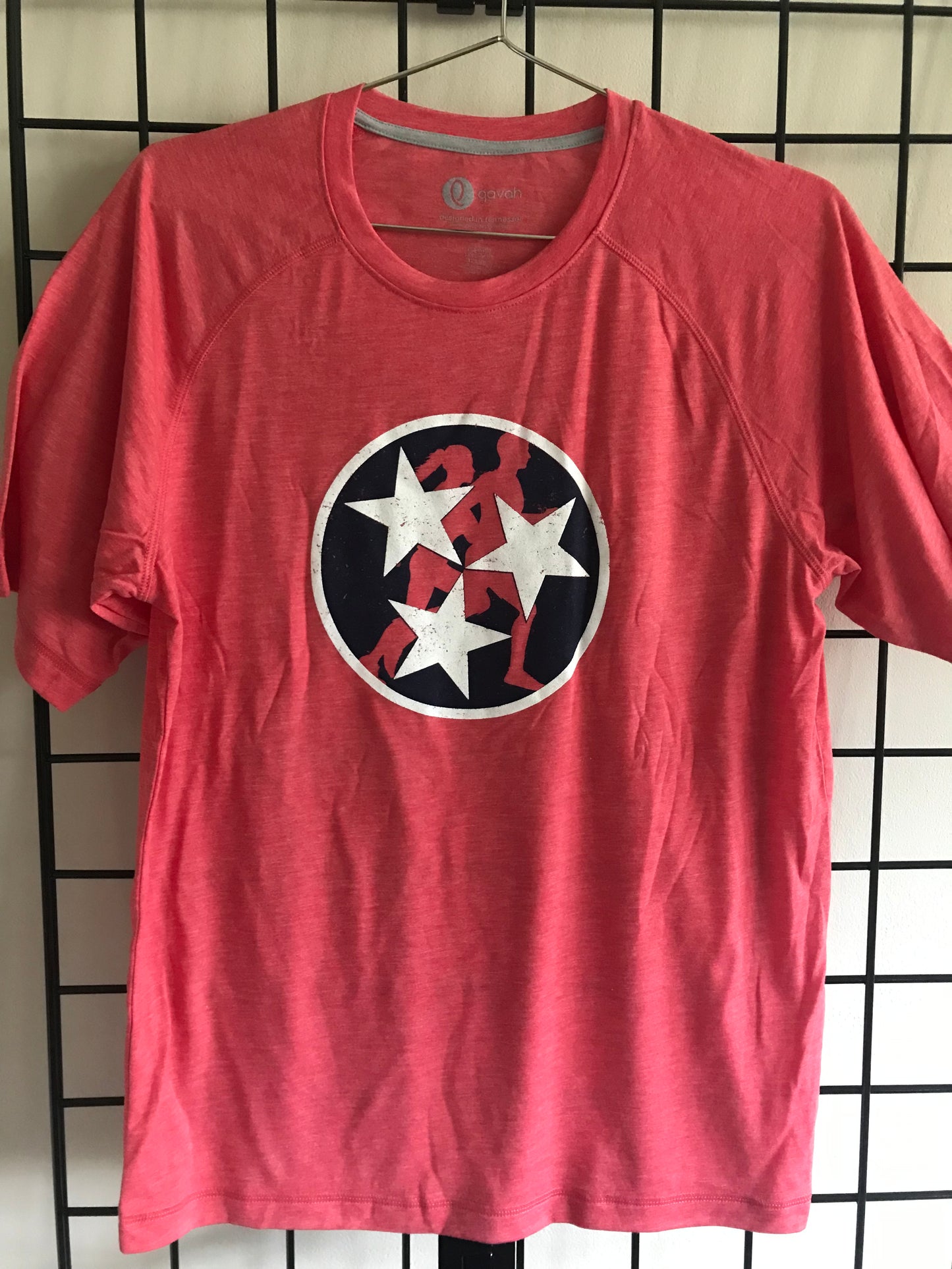 Tennessee Tri-Star Wicking Raglan Short Sleeve Shirt
