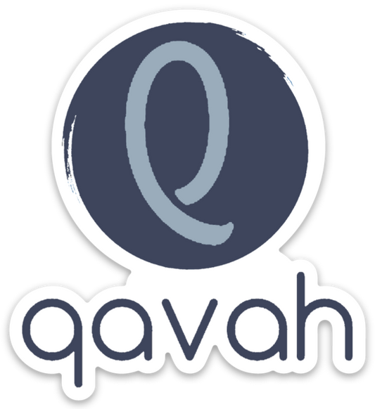 Qavah Logo Sticker