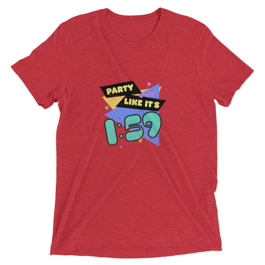 Party Like It's a PR Customizable Short Sleeve Shirt