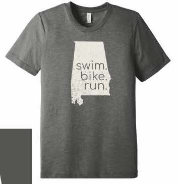 Swim Bike Run Alabama Short Sleeve Shirt