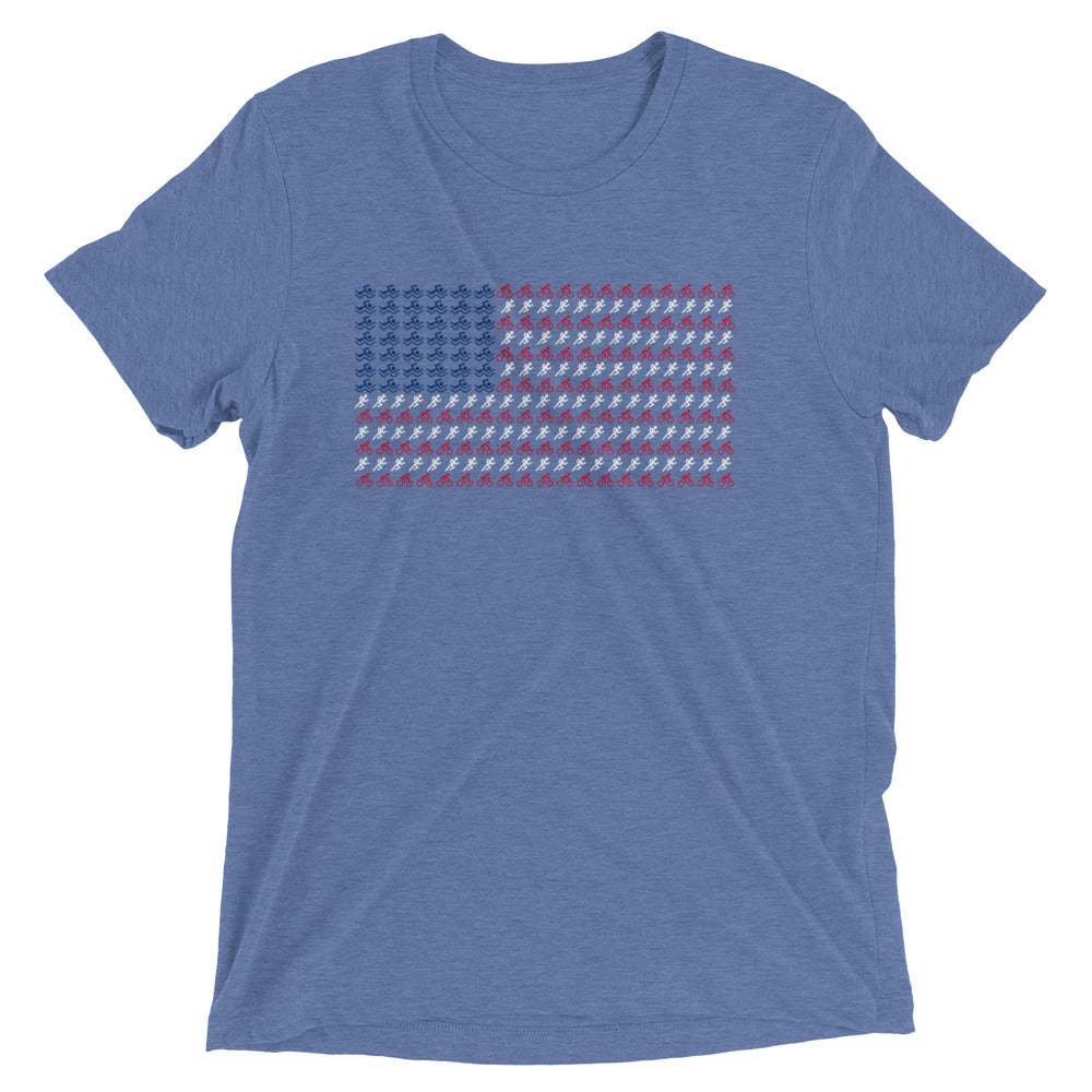 Triathlete Patriot Short Sleeve Shirt