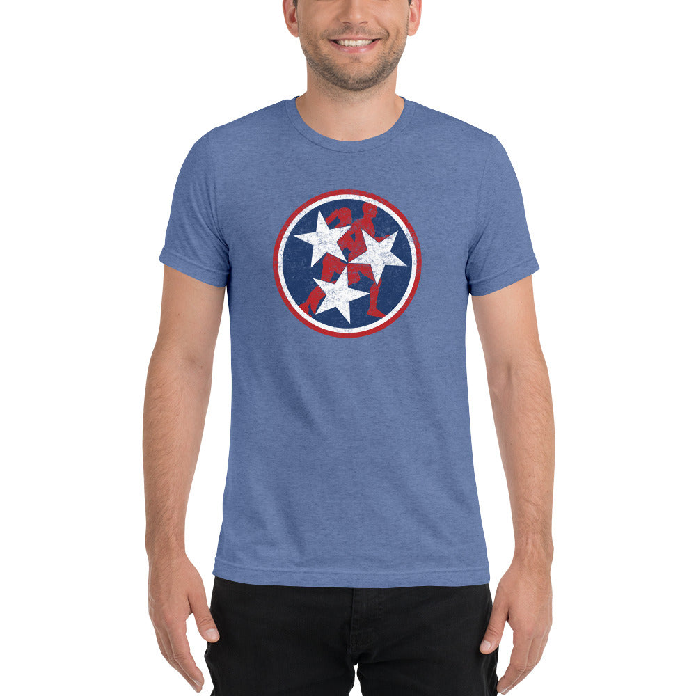 Tennessee Tri-Star Full Color Short Sleeve Shirt