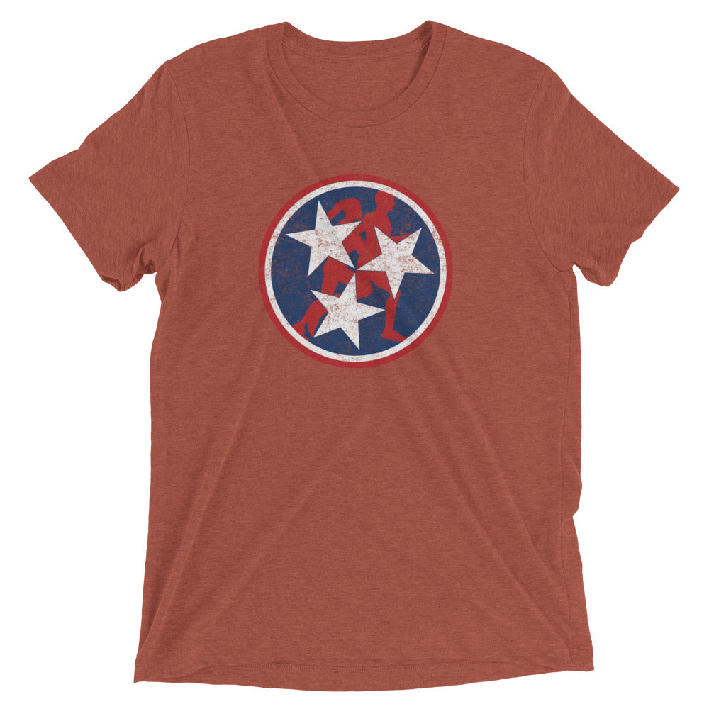 Tennessee Tri-Star Full Color Short Sleeve Shirt